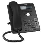 Snom D715 4-Line 5-Button SIP Deskphone GIG PoE - Black