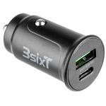 3SIXT 3S-2090 Car Charger 30W USB-C + USB-A - Black