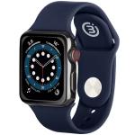 3SIXT 3S-2155 Silicone Band Apple Watch 3/4/5/SE/6 42/44mm - N Blue