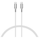 Cygnett CY2693PCTYC Armored 2.0 USB-C to USB-C Cable (5A/100W) 1M - White