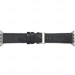 Dbramante AW44BLSI1032 Apple Watch Strap Copenhagen 44mm Black/Silver