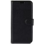 iPhone SE (3rd/2nd Gen)/8/7 Flip Wallet Case - Black 3 Card Slots - Cash Compartment - Magnetic Clip