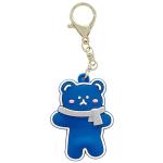Silicone Protective Key Ring Case for Airtag - Blue Bear Lightweight