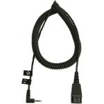 Jabra 8800-01-46 Cord Coiled QD to 2.5mm plug 2m (M)