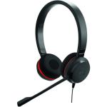 Jabra 14401-21 REPLACEMENT HEADSET FOR EVOLVE 30 II Headset inc HEADBAND EAR CUSHION AND 3.5MM JACK - NO CALL CONTROL AND USB