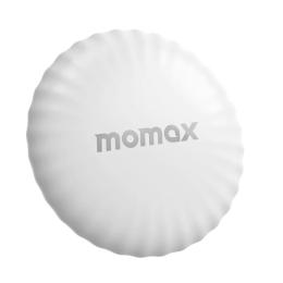 Momax PinTag Apple Find My Bluetooth Tracker - White, Apple Find My Certified, Compatible with Apple iPhone/iPad/iMac/MacBook, Real-time Tracking, Ultra-long battery life, Privacy Protection with Anti-Stalking Function