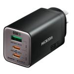 MICRODIA SMARTCUBE NANO 65W TRI PORT GAN WALL CHARGER - BLACK
