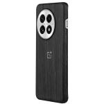 OnePlus 13 Wood Grain Magnetic Case - Wood Black Built-in Magnetic Ring for Wireless Magnetic Charging & Magnetic Phone Accessories
