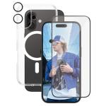 PanzerGlass iPhone 16 CARE by Panzer Flagship B1337+2861+1285 3-in-1 Bundle