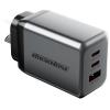 RockRose Infinito G65 -- 65W PD & QC 3.0 , 2X USB-C & USB-A Triple Port AC Wall Charger RockRose Infinito G65 -- 65W PD & QC 3.0 , 2X USB-C & USB-A Triple Port AC Wall Charger