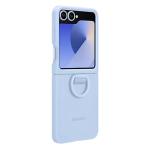 Samsung Galaxy Z Flip7 FE/Flip6 Silicone Case with Ring Blue