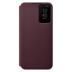 Samsung Galaxy S22+ 5G Smart Clear View Cover - Burgundy