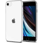 Spigen iPhone SE (3rd / 2nd Gen) / 8 / 7 Liquid Crystal Case - Clear ULTRA-THIN - Premium Semi-Transparent - Super Lightweight - Exact Fit - Absolutely NO Bulkiness Soft Case - 042CS20435