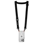 skinarma Scout XE Universal Nylon Lanyard - Black (Phone Case Sold Separately) - Adjustable Lanyard - 2.54cm Width