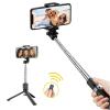Sansai SCX-717A Wireless Selfie Stick w/ WIRELESS REMOTE: 3 in 1 selfie stick tripod with built-in remote (max:33ft) Sansai SCX-717A Wireless Selfie Stick w/ WIRELESS REMOTE: 3 in 1 selfie stick tripod with built-in remote (max:33ft)
