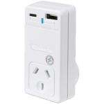 Sansai PAD-301USB USB-C + A 2.4A Wall Charger
