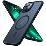 Torras iPhone 14 Plus (6.7") Guardian Magnetic Case - Black MagSafe Compatible - Translucent Slim