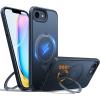Torras iPhone 16e (6.1") Ostand Spin Case - Black All in One: Magnetic / Stand / Ring Holder - 360 Spin Torras iPhone 16e (6.1") Ostand Spin Case - Black All in One: Magnetic / Stand / Ring Holder - 360 Spin