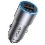 UGREEN 50592 24W Dual USB-A Car Charger (Gray)
