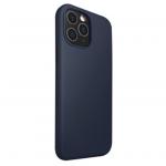 Uniq iPhone 12 Pro Max Case - Marine Blue Lino Hue - Anti-Microbial