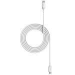 ZAGG Mophie Essential 60W USB-C Cable - 2m - White TPE Material