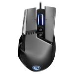 EVGA X17 Wired Gaming Mouse Grey Customizable - 16,000 DPI - 5 Profiles - 10 Buttons - Ergonomic