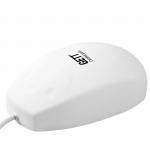 GETT Waterproof MSI-U10050 Silicone Dishwasher safe, Antimicrobial, Medical Grade IP68 USB Click Scroll Laser Mouse