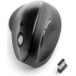 Kensington Pro Fit K75501WW Ergo Vertical Wireless Mouse - Black