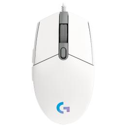 Logitech G203 LIGHTSYNC Gaming Mouse Wired RGB - White