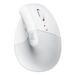 Logitech Lift Vertical Ergonomic Wireless Mouse Pale Grey For Mac