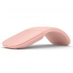 Microsoft Arc Wireless Mouse - Soft Pink Bluetooth - for Surface and Windows 10/8.1/8, Mac OS 10.10, Android 5.0 devices
