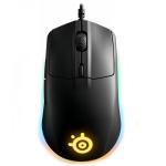 Steelseries Rival 3 RGB Gaming Mouse TrueMove Core optical gaming sensor with true 1-to-1 tracking,