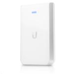 Ubiquiti UniFi UAP-AC-IW Dual-band AC1200 (300+867Mbps) In-Wall Wi-Fi Access Point with PoE Passthrough Port 3 x Gigabit LAN, 802.3at