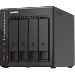 QNAP QVP-41C 4-Bay High-Performance NVR for SMBs and SOHO, Intel Quad Core Upto 2.6 GHz, 8GB DDR4 (16GB Max), 2x M.2, 4x USB, 2x HDMI, 2x 2.5 GbE, Come with 8 Camera license (24 Max)