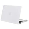 Matte Rubberized Hard Shell Case Cover for 13" MacBook Air (2018-2022) - Matte White for Models: A2337 M1 / A2179 / A1932 Matte Rubberized Hard Shell Case Cover for 13" MacBook Air (2018-2022) - Matte White for Models: A2337 M1 / A2179 / A1932