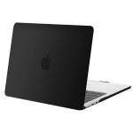 Apple 13.6" MacBook Air (2022) Matte Rubberized Hard Shell Case Cover - Matte Black, For Models: A2681 with M2 Chip