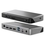 Alogic MX3 USB-C Triple 4K Docking Station, with 100W Power Delivery, DP1.4/DP++ x3, USB-C x1, USB3.0 x3, 3.5mm Audio x1, RJ45 x1, SD Reader x1, support Apple Intel & M1 (Single 4K) / ChromeOS / Windows, 2yr warranty