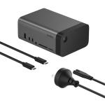 Belkin USB-C 11-in-1 Pro Gan Dock 150W -Supports up to 3 external monitors  ( Single display up to 8K30Hz, dual display up to 4K120Hz, triple display up to 4K60Hz  )