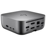 HP Thunderbolt 4 Ultra 180W G6 Dock - 1 x HDMI2.1, 2 x DisplayPort1.4, 1 x RJ-45 (2.5 GbE), 1 x Thunderbolt 4 with USB Type-C 40Gbps signalling rate, 1 x USB Type-C 10Gbps signaling rate (USB Power Delivery), Compatitble OS: Windows 10; Win