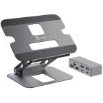 J5create USB-C 100W PD3.0 Dual 4K HDMI Laptop Docking Stand