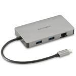 Kensington UH1450P USB-C Dual 4K Alt Mode Mobile Hub, support 85w Power Delivery DP1.4 x2 - 10Gbps USB-C 3.2 Gen2 x1 - USB-A 3.2 Gen2 x2 - RJ45 x1 - Supports MacOS / iPadOS / Samsung DeX / Windows - 2 Year Warranty