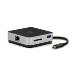 OWC USB-C Single 4K 6ports HUB support 100W Power Delivery, USB3.2 x2, HDMI2.0 x1, SD Card Reader, RJ45 GLan x1, support Apple Intel/M1/ M2, Windows, Android, with 1yr warranty