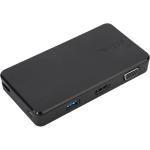 Targus DSU100US USB 3.0 & USB-C Single 2K DisplayLink Travel Hub  - 1x HDMI, 1x VGA, 1x RJ-45, 2x USB 3.0