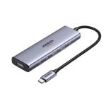 UGREEN USB-C Hub 6-in-1 HDMI+2xUSB-A 3.2+2xUSB-C 3.2+PD