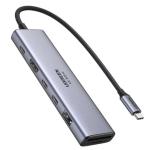 UGREEN USB-C Hub 7-in-1 HDMI+2xUSB-C 3.2+1xUSB-A 3.2+SD/TF+PD