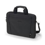 Dicota ECO BASE Slim Case Carry Bag for 13.3"-14.1" inch Notebook /Laptop - Black - Light notebook case with protective padding