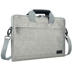 EVOL Allure 13.3"-14.1" Nylon Laptop Briefcase - Silver