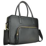 Generation Earth Evol EVR126 13.3"-14.1" Berlin Recycled Laptop PU Ladies Briefcase - Black
