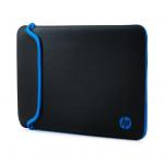 HP V5C27AA 14" Reversible Neoprene Sleeve - Black / Blue