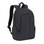 Rivacase Canvas Backpack for 15.6 inch Notebook / Laptop (Black) Suitable for Education , Business